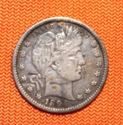 1894-S Barber Silver Quarter, Full Liberty! 25C, 90%