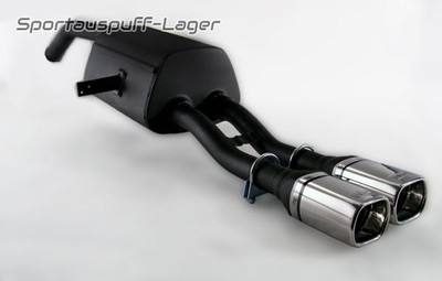 Ulter Sportauspuff Renault MEGANE 3 Grandtour + Cabrio 2x80x65mm rechteckig