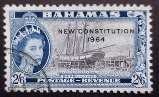 Bahamas 1964 New Constitution SG 240 Used