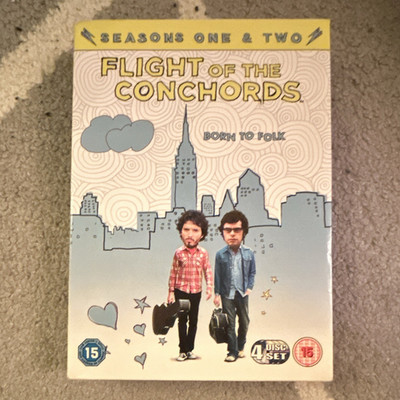 HBO Flight of the Conchords Staffel 1+2 DVD Box Set 4 Discs FSK 15