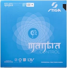 STIGA Mantra Control Table Tennis Rubber Inverted Soft Black Thick 1712180120