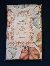 Romanstile Autumn Pumpkin Leaf Napkin Rings & Placemat Set Gold 10 pcs