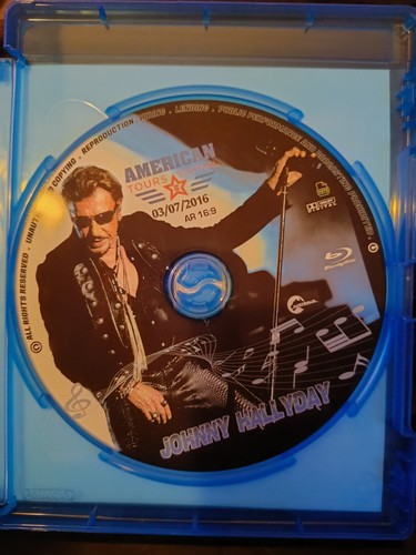 Johnny Hallyday  Américan Tour 03.08.2016 - 1DVD.BD Blue-Ray - Zdjęcie 3 z 3
