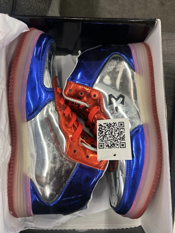 Starbury Día de la Independencia 4 de Julio Patriótico Iluminado Muy Raro-Talla 11 Foto 2 de 4