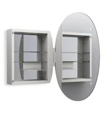 KOHLER Verdera 24" W x 34" H Oval Medicine Cabinet with Mirror