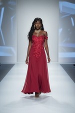 Elegant Red Gown; Special Event: Prom, Wedding, Night of Loveliness