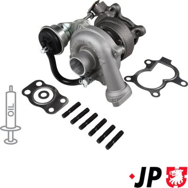 Lader Aufladung JP JP Group 1517400500 FüR Xsara Fusion Peugeot Mazda 206 DY 2A-image