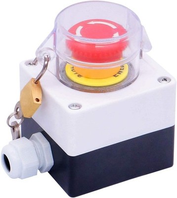 22mm Emergency Stop Push Button Switch Cover Station Box Style: Normal style