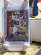 2025 Panini Prizm Dawson Knox #65 Buffalo Bills NFL Football Card
