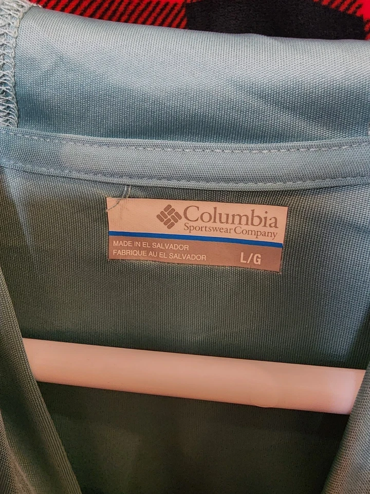 Sudadera con capucha Columbia L Sun para hombre - manga larga rendimiento pesca/exterior Foto 3 de 3