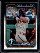 2024 Topps Chrome Logofractor Bryce Harper #62 Phillies