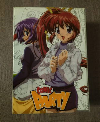 Comic Party 2001 DVD Complete Anime Collection OOP/RARE BOXED SET REGION 1