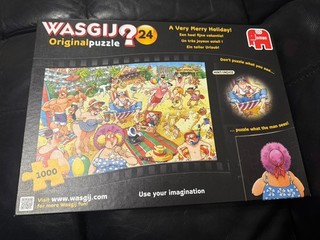 Wasgij? Original 24 ¡Muy Felices Fiestas! Rompecabezas Wasjig 1000 piezas
