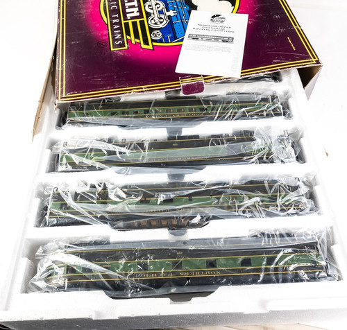 Juego de 5 carros MTH Premier Northern Pacific Streamline pasajeros como nuevo raro 20-65046 | Condition: New