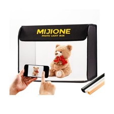 17"x13"x13"Light Box Photography,Foldable Bi-Color Dimmable Shooting Tent Kit...