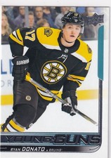 18/19 UD SERIES 1 RYAN DONATO YOUNG GUNS RC SP ROOKIE #225