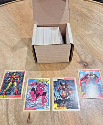 1991 Marvel Universe Series 2 Complete Base Card Set Impel NM Vintage