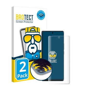 2x Tecno Spark 20 Pro Plus Displayfolie Full-Cover Schutz