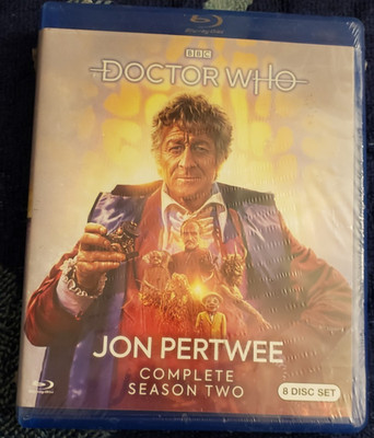 Doctor Who: Jon Pertwee: Complete Season Two (Blu-ray, 1971) NEW SEALED