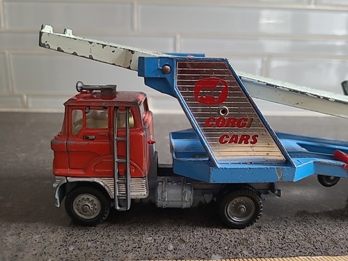 CORGI MAJOR TOYS #1138 original Mk4 FORD CARRIMORE CAR TRANSPORTER - Picture 2 of 19