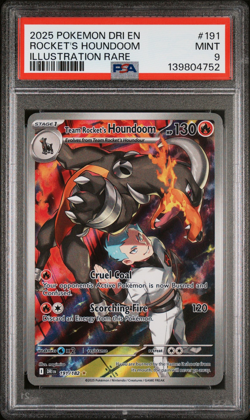 Team Rocket's Houndoom #191