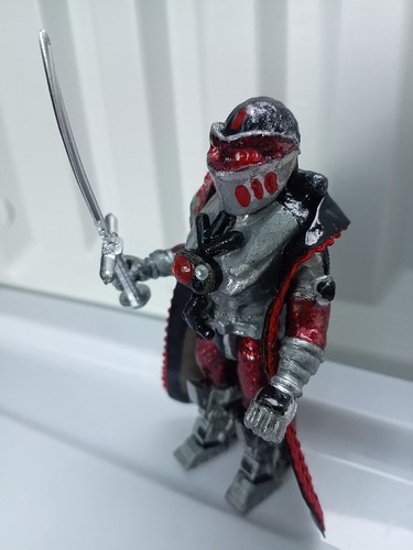 custom action figures 3.75 Space/Time Knight art Figure Display. Read Descrip. - Picture 5 of 6