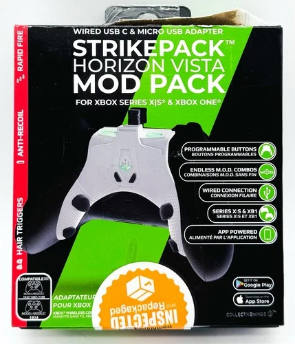 Collective Minds Strike Pack Horizon Vista 4 Back Button Adapter For Xbox Series