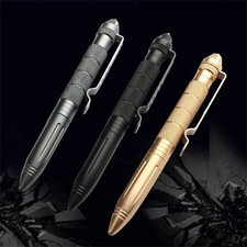 Tactical Pen Aluminum Glass Breaker Portable Grip Emergency Writing Tool
