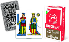 Napoletane Rosso 150° Anniversario – Carte Da Gioco Regionali Napoletane in Cart