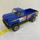 Vintage Metallic Blue Tonka Truck 11062 Pressed Steel Toy Pickup USA