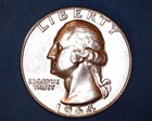 1964-D WASHINGTON QUARTER  CH/BU** 1230-5