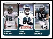 2003 Topps Total #354 Brandon Whiting Core Simon Darwin Walker Philadelphia