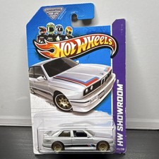 Hot Wheels HW Showroom 1992 BMW M3 Silver Diecast 1:64 Car 172/250