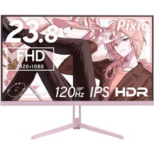 Pixio PX246 Wave Pink Gaming Monitor 23.8 in IPS 120Hz FHD AMD FreeSync 4ms