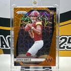 JAYDEN DANIELS Rookie 2024 Prizm #347 Orange Lazer Prizm RC Commanders