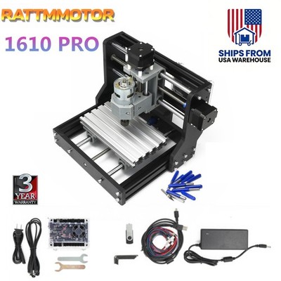 〖USA〗 3-Axis 1610 PRO CNC Router GRBL Engraving Machine Cutting Wood PCB Milling