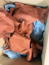 10 lbs Leather 2-5 oz Cowhide TOP FULL GRAIN Pieces Remnants Scraps Strips Bulk