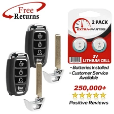 2 For 2020 2021 Hyundai Palisade Keyless Entry Remote SUV Key Fob Remote Start