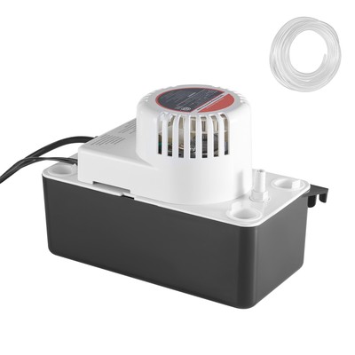 Condensate Removal Pump Automatic Condensate Pump 1/50 HP 65GPH 15 ft Lift