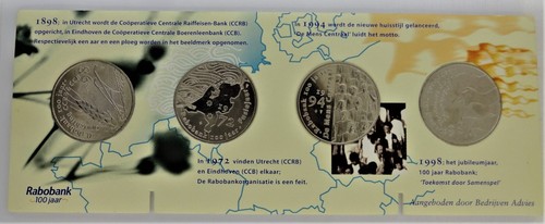 NETHERLANDS Rabobank 100 jaar 4 medals!! - Picture 2 of 9