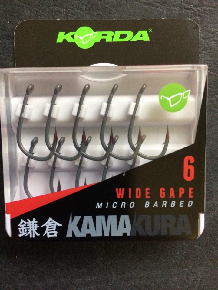 KORDA KAMAKURA BREITE GAPE MIKRO-STACHELHAKEN - 10 PRO PACKUNG - Bild 1 von 1