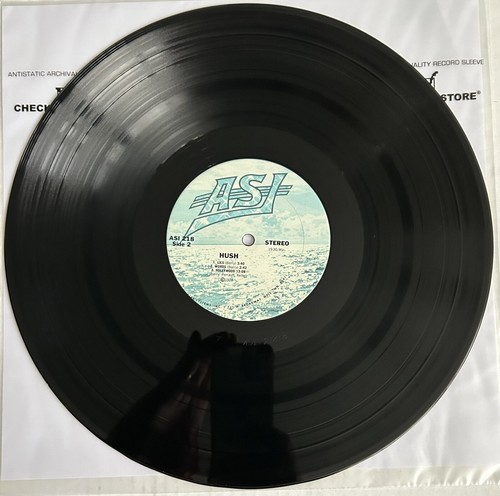 Hush - Self-Titled - Vinyl LP w/ Inner Sleeve 1978 AOR - ASI Records – ASI-218 - Picture 3 of 6