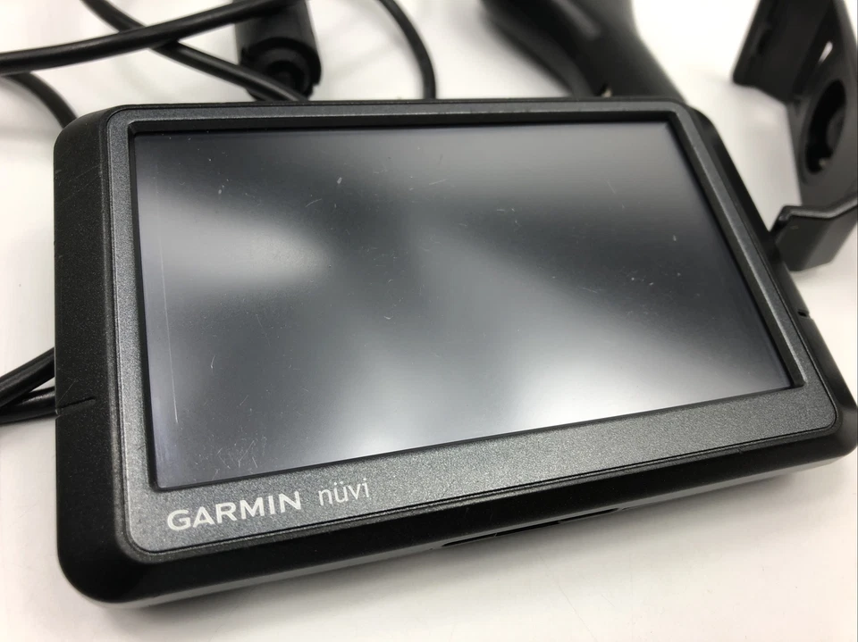 Garmin Nuvi 255W GPS Navigation System w Car Charger Power Cord Black Bundle - Image 2 of 4