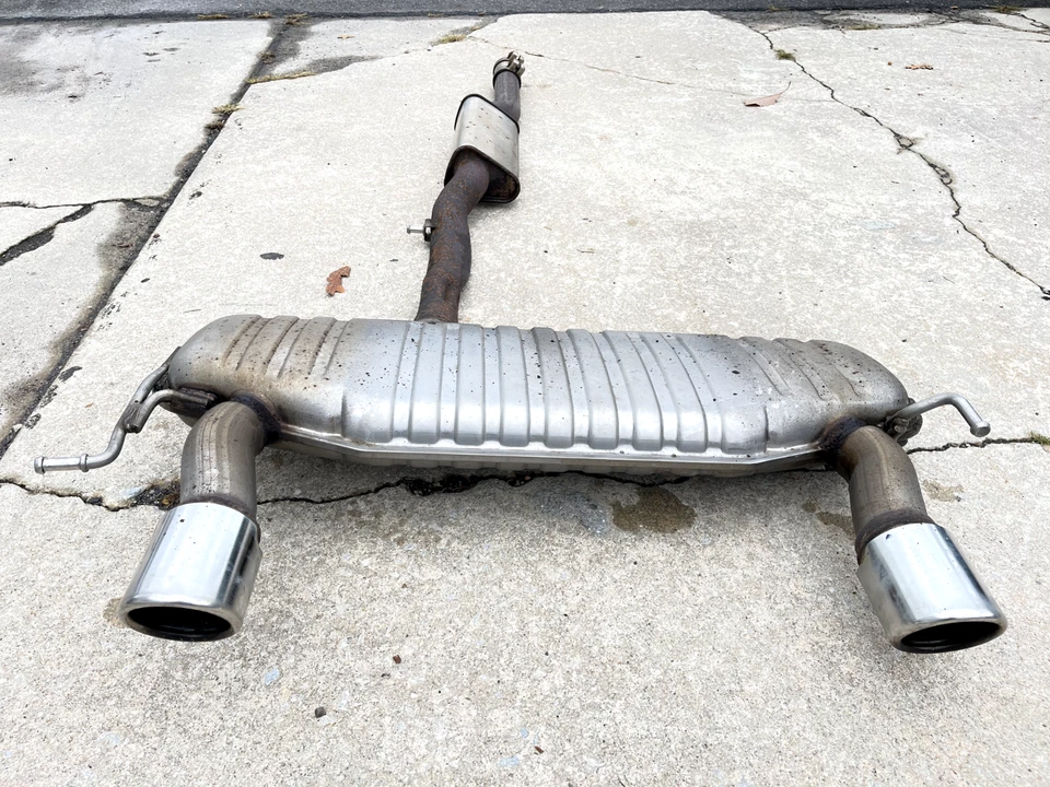 2000-2006 AUDI TT 1.8L QUATTRO 225HP ДВИГАТЕЛЯ ВЫХЛОП ГЛУШИТЕЛЬ ЗАДНИЙ 8N0253611AB OEM - Изображение 2 из 4