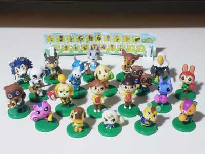 Animal Crossing Choco Egg Mini Figur 20 Teile Komplett Komplett Set Nur Puppe...