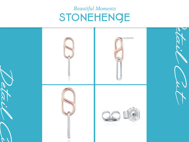 ◆STONEHENgE◆ S Link Silver Earrings N0083 Stonehenge S Link Silver Earrings K1575 Korean Jewelry | eBay UK