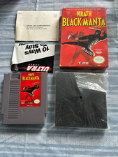 Wrath of the Black Manta TESTED WORKING NO MANUAL WITH POST CARD AND POSTER.