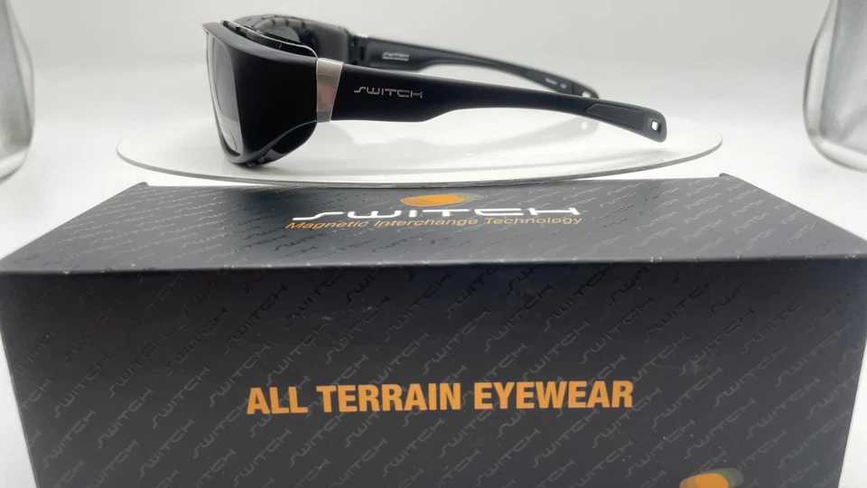 Switch Highlander negro mate - gafas de sol polarizadas - tecnología de intercambio magnético Foto 4 de 4