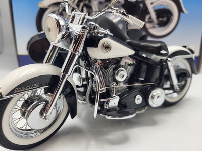 FRANKLIN MINT 1958 HARLEY DAVIDSON DUO-GLIDE WITH SIDECAR **RARE 