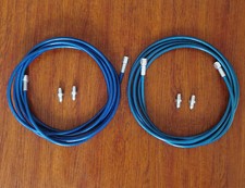 SS Main Rear Brake Lines Kit Prop Valve to Wheel Wells 1992-95 Honda Civic EG